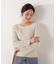 ラメフェザーボートネックニット 26SS