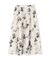 フラワープリントスカート