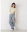 〈a／mie〉ワイドデニムパンツ　26SS