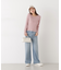 〈a／mie〉ワイドデニムパンツ　26SS