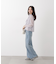 〈a／mie〉ワイドデニムパンツ　26SS