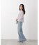 〈a／mie〉ワイドデニムパンツ　26SS