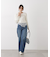 〈a／mie〉ワイドデニムパンツ　26SS
