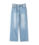 〈a／mie〉テンセルストレートデニムパンツ