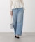 〈a／mie〉テンセルストレートデニムパンツ