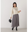 《EDIT COLOGNE》ラメプリーツスカート