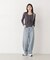 〈a／mie〉カーブデニムパンツ　26SS