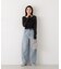 〈a／mie〉カーブデニムパンツ　26SS