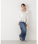 〈a／mie〉カーブデニムパンツ　26SS