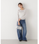 〈a／mie〉カーブデニムパンツ　26SS