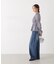 〈a／mie〉カーブデニムパンツ　26SS