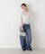 〈a／mie〉カーブデニムパンツ　26SS