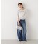 〈a／mie〉カーブデニムパンツ　26SS