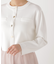 〈a／mie〉シルク混ニットカーディガン　26SS