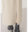 〈a／mie〉ベーシックナロースカート　26SS