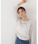 〈a／mie〉ドロストシアートップス　　26SS