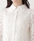 ビッグ衿レースブラウス