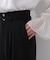 ベルト付きワイドパンツ　26SS