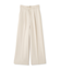 ベルト付きワイドパンツ　26SS