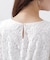 レースペプラムブラウス
