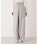 ビットハイウエストワイドパンツ