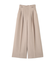 ビットハイウエストワイドパンツ　26SS