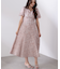 ＜L＞シアージャガードレディワンピース