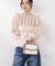 ＜ウォッシャブル＞《EDIT COLOGNE》オフショルシアーシャーリングブラウス　26SS