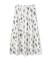 フラワープリントフレアスカート　26SS