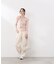 ＜ウォッシャブル／UV＞アシメケープニットトップス　26SS