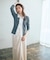 ＜今村朱里さんコラボ＞レイヤード風リブニット 26SS