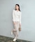 ＜今村朱里さんコラボ＞レイヤード風リブニット 26SS
