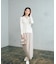 ＜今村朱里さんコラボ＞レイヤード風リブニット 26SS