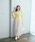＜今村朱里さんコラボ＞レイヤード風リブニット 26SS
