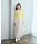 ＜今村朱里さんコラボ＞レイヤード風リブニット 26SS
