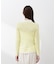 ＜今村朱里さんコラボ＞レイヤード風リブニット 26SS