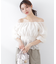 2wayオフショルフィッシュテールブラウス