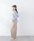 2wayオフショルフィッシュテールブラウス　26SS