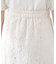 チュールドッキングレーススカート
