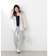 〈a／mie〉カットイージータックパンツ
