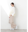 〈a／mie〉カットイージータックパンツ