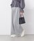 《EDIT COLOGNE》スウェットタックパンツ　26SS
