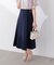 サイドベルトフレアスカート