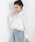 〈a／mie〉ホイップフリルシャツ　26SS