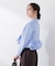〈a／mie〉ホイップフリルシャツ　26SS