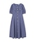 フロント釦ワンピース