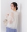 チュールラッフルブラウス　26SS