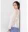 チュールラッフルブラウス　26SS