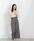 ウエストリブワイドパンツ　26SS
