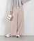 ウエストリブワイドパンツ　26SS